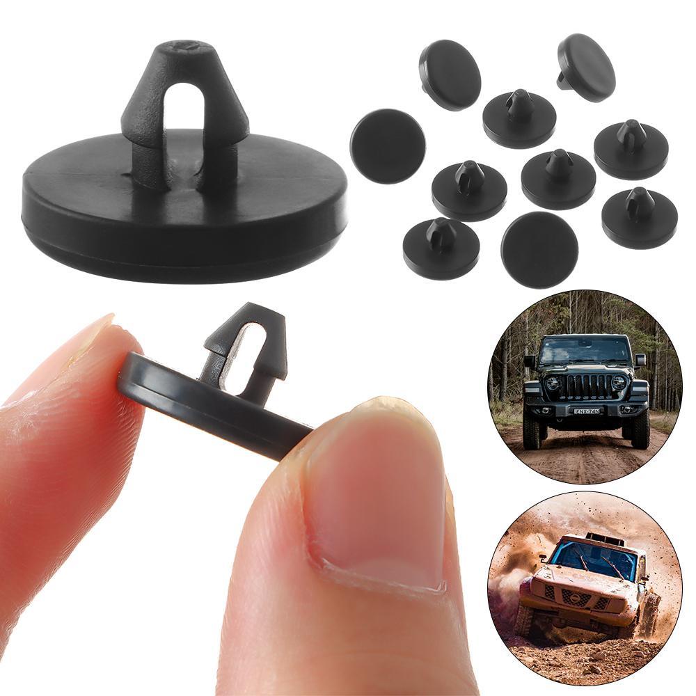 MAYSHOW Set 10 Miếng Đệm Bàn Đạp Phanh Xe Hơi Màu Đen Cho 90541-06036