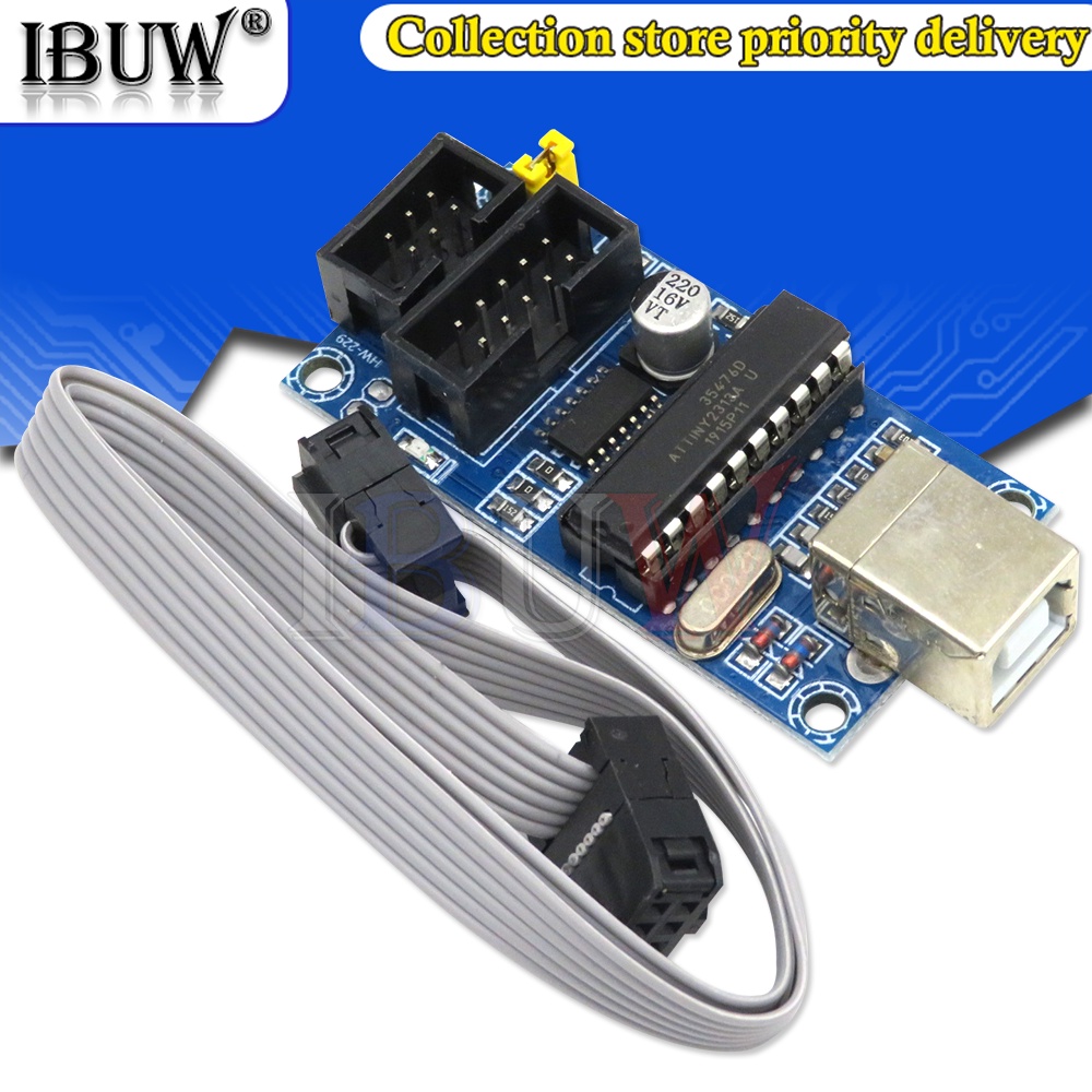 1 Dây Cáp Lập Trình Giao Diện USBTiny ISP AVR ISP Meag2560 uno R3 6PIN