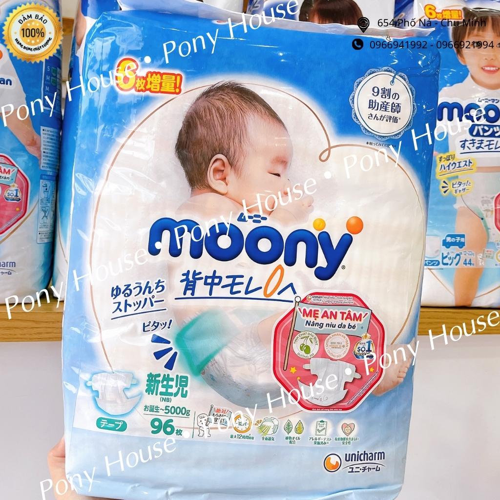 Bỉm Moony Xanh Nhật tã quần/dán NB96,S90,M68,M64,L58,L50boy,L50girl,XL44boy,XL44girl- XXL30Girl,XXL30 boy