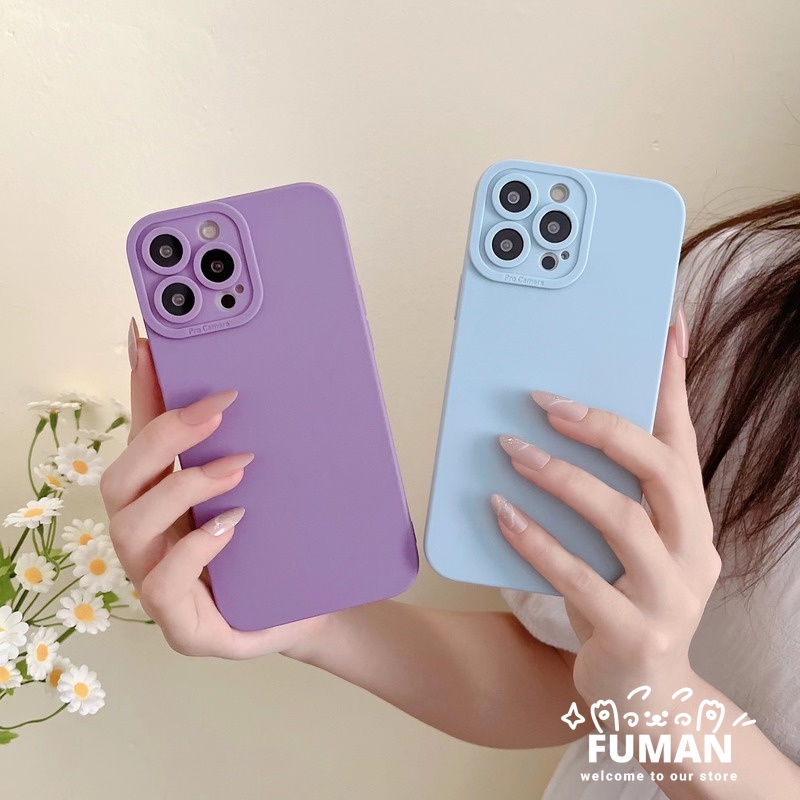 Ốp Điện Thoại TPU Mềm Màu Trơn Cho Xiaomi Redmi Note 11 9 8 7 5 11S 11T 5G 10 Pro 5G 4G Note 10S 9S 9T 9A 9C 9 8 8A 7 6 Y3