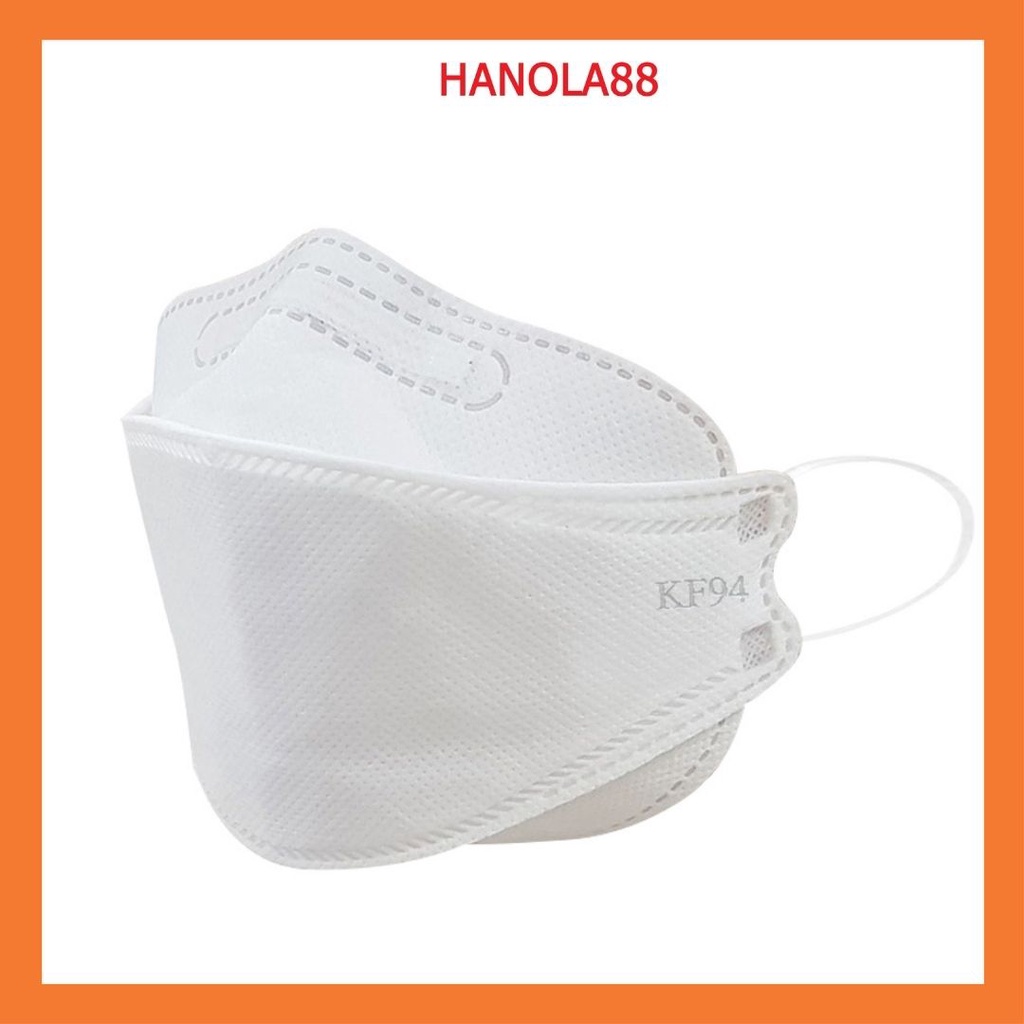 Khẩu Trang KF94 4D thùng 300 cái 4 Lớp Hàn Quốc Kháng khuẩn, kháng bụi mịn 95%, nguyên thùng
