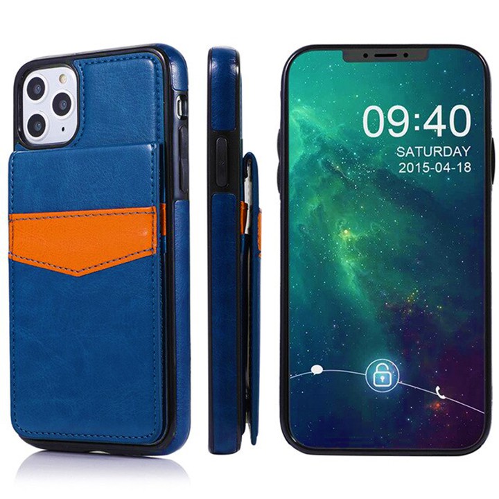 Bao da iPhone 11, 11 Pro, 11 Pro Max Kiêm ví - thẻ - card đa năng và tiện dụng - Shop Dan House