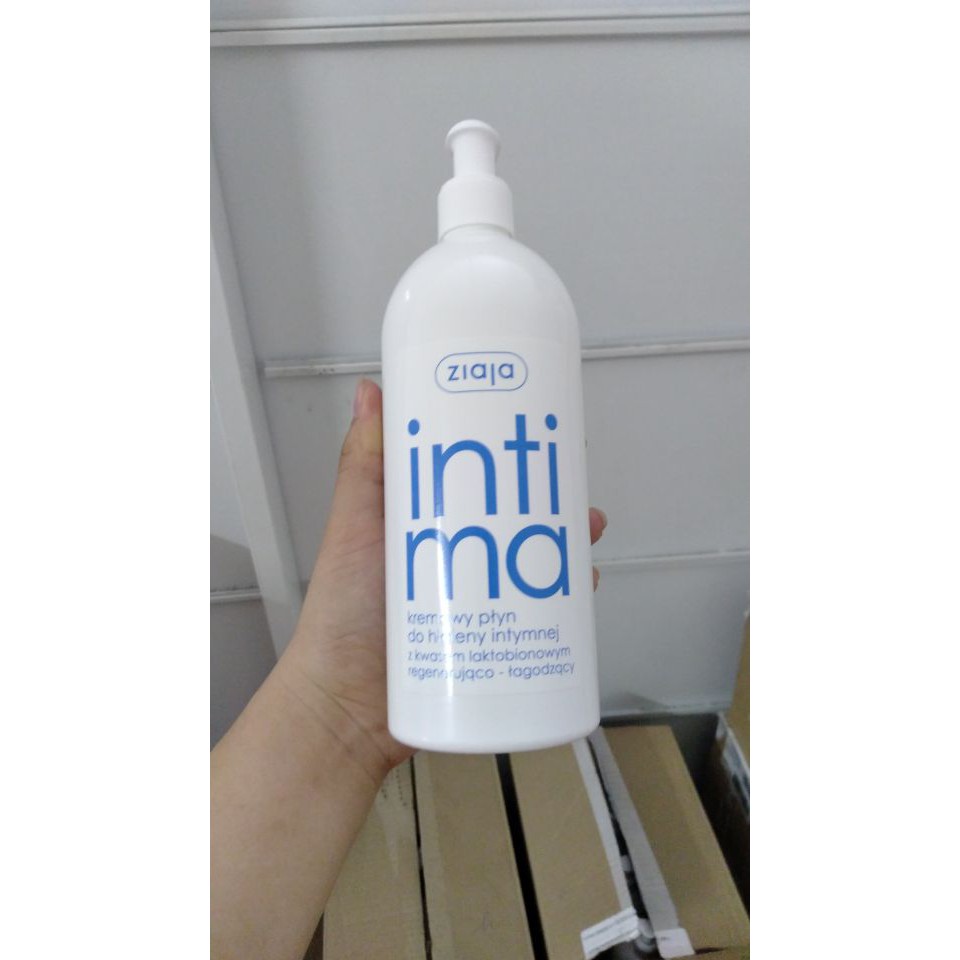 Dung Dịch Vệ Sinh Phụ Nữ Intima Ziaja Se Khít Vùng Kín Khí Hư Ngứa Rát Cấp Ẩm Gel Vệ Sinh DDVS BVS 200  500ml Chính Hãng