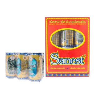 Hộp nước yến sào KHÁNH HÒA SANEST có đường 6 lon