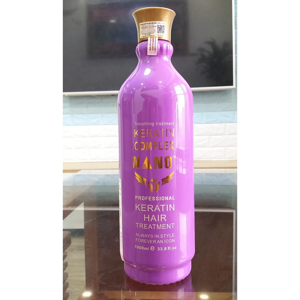 Hấp Duỗi Phục Hồi KERATIN NANO COMPLEX 10000ml mẫu mới