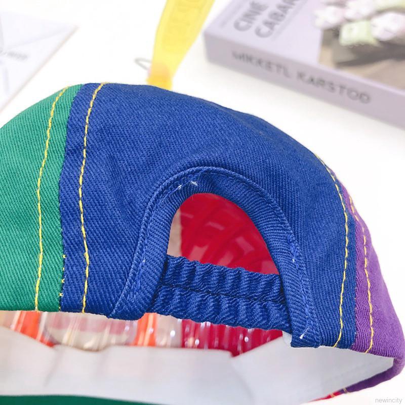 Mũ tai bèo nhiều màu sắc phối chong chóng dành cho trẻ em