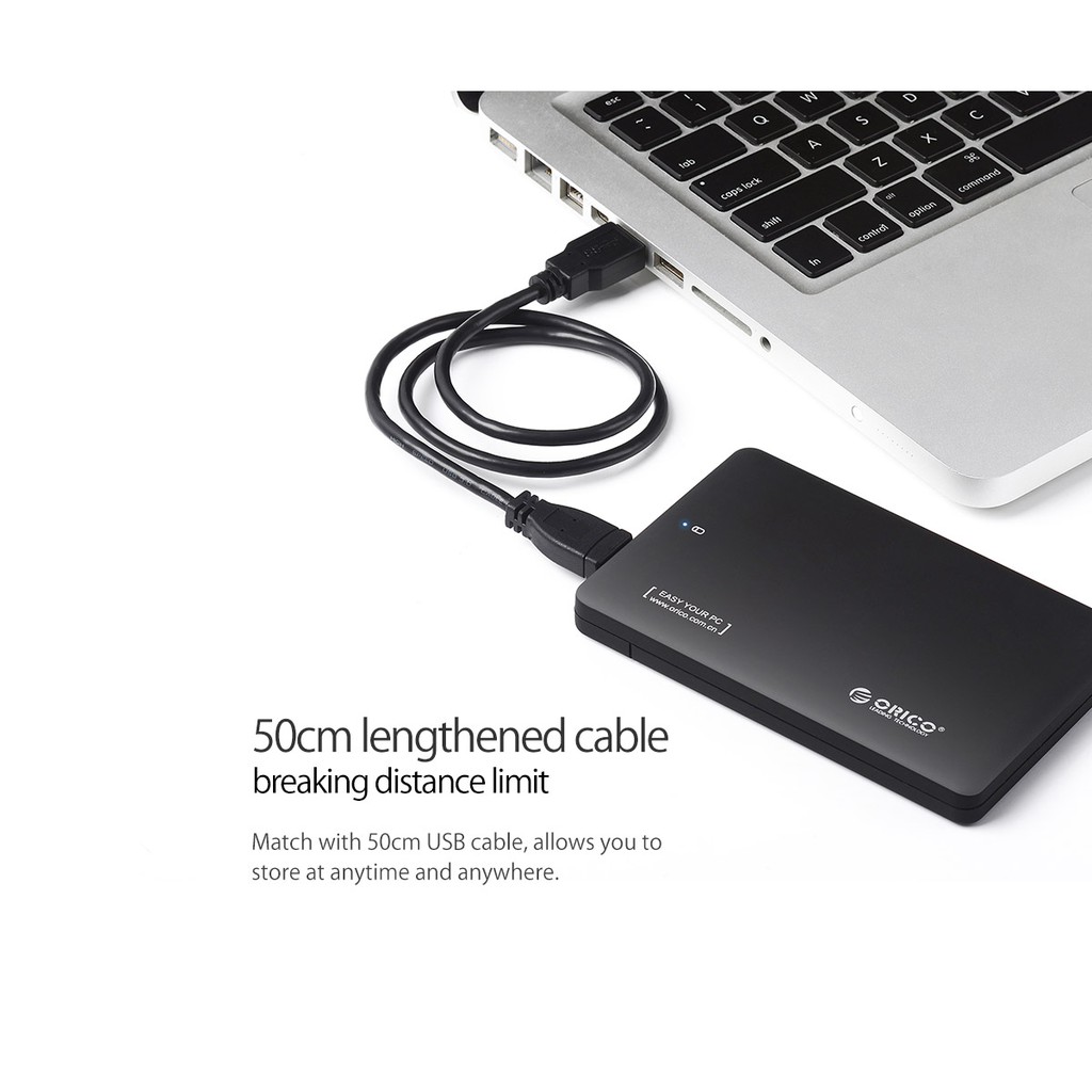 Box HDD Orico 2588US3 cho HDD/SSD 2.5"