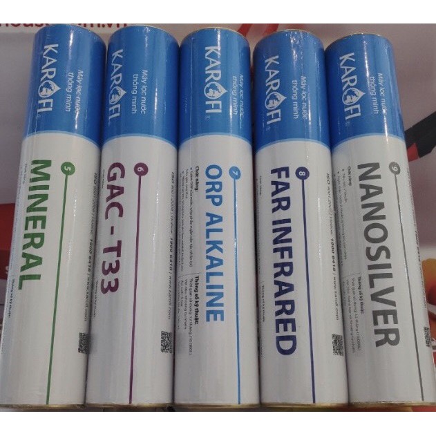 COMBO 5 LÕI KHOÁNG KAROFI 5,6,7,8,9 LÕI KHOÁNG KAROFI,LÕI CHỨC NĂNG KAROFI,LÕI KAROFI.