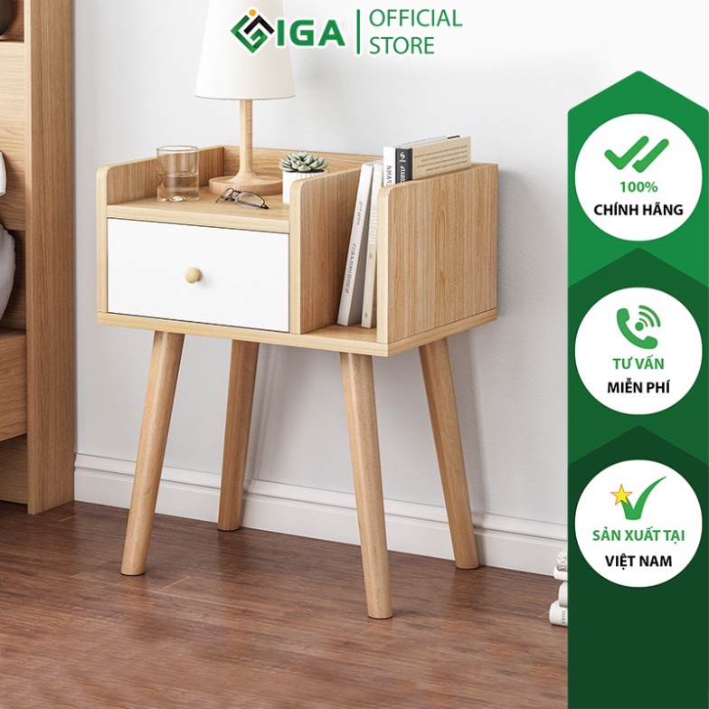 Tủ đầu giường, tab đầu giường phong cách Nordic - GP175