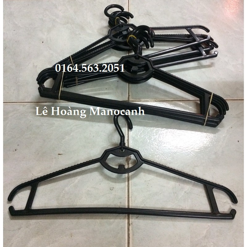 Móc Cổ Xoay 30 Chiếc Nhựa Treo Quần Áo Người Lớn