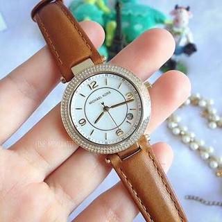 Đồng hồ nữ dây da Michael Kors MK2462