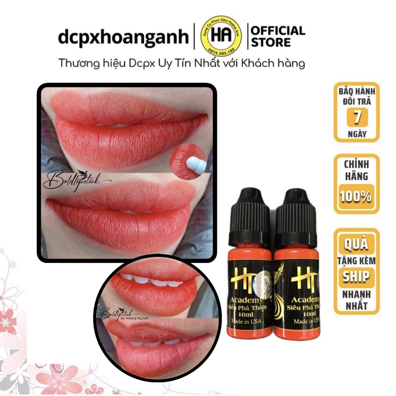 Mực Ht Siêu Phá Thâm Mực Phun Xăm - dcpxhoanganh