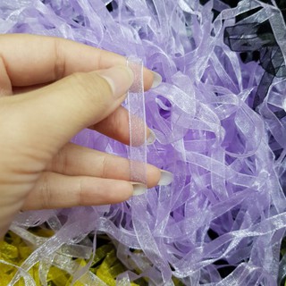 ruy băng voan bản 7mm (túi 23m)