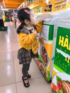 váy bé gái Nhập