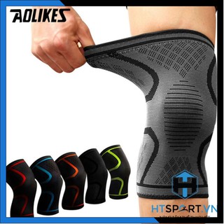 Bó gối đàn hồi, Băng bảo vệ đầu gối thể thao tập gym Aolikes AL7718