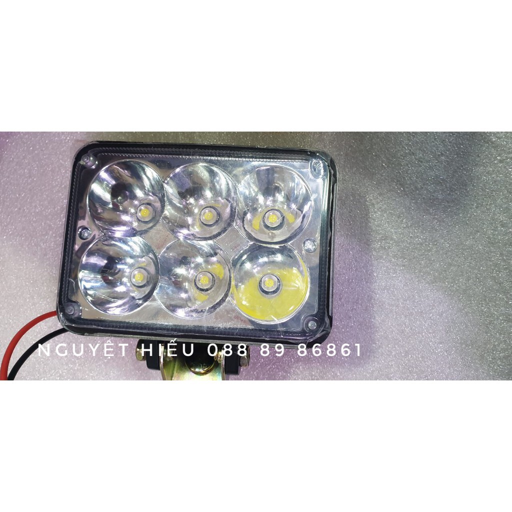 [VM] - Đèn led trợ sáng 6 bóng