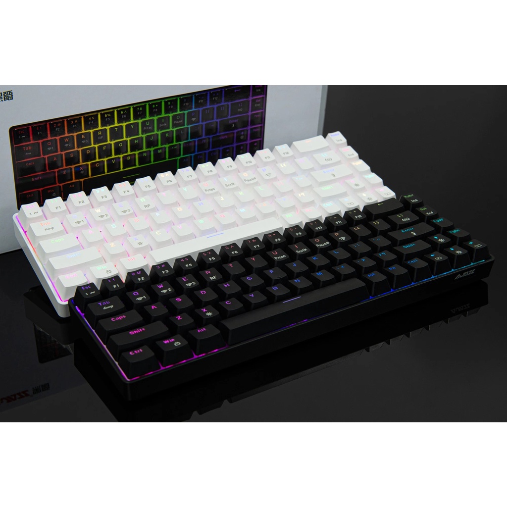 Bàn phím cơ AJAZZ K685T RGB Wireless Black Hotswap Red switch