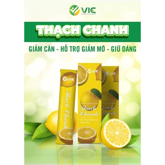 Thạch chanh vic chính hãng cty 100%