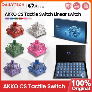 Hộp (45 cái) Công tắc AKKO CS cơ học cơ học tuyến tính cho bàn phím