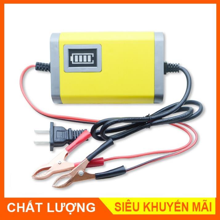 Bộ sạc ắc quy thông minh tự ngắt 12V 2ah - 20ah - Bộ sạc ắc quy xe máy