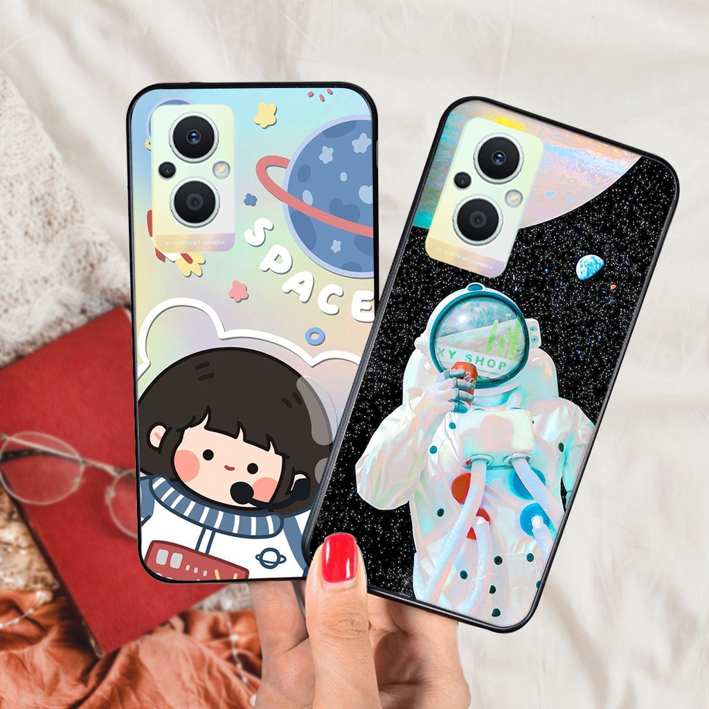 Ốp lưng Oppo Reno 7 5G - Reno 7z 5G ( Reno7 5G - Reno7 Z 5G) mẫu phi hành gia cực đẹp siêu hot hit