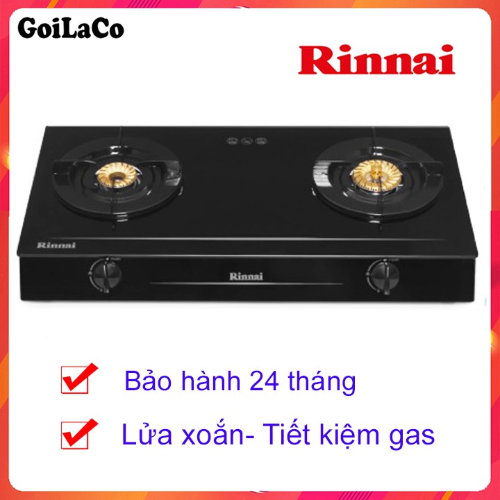 Bếp gas 7 tấc Rinnai RV-7 DOUBLE GLASS (L), Chén đồng có đầu hâm