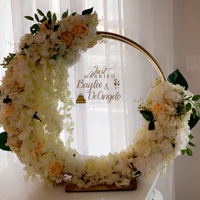 Bộ 50 Bông Hoa Hồng Nhân Tạo Bằng Vải Lụa 8CM Dùng Trang Trí DIY