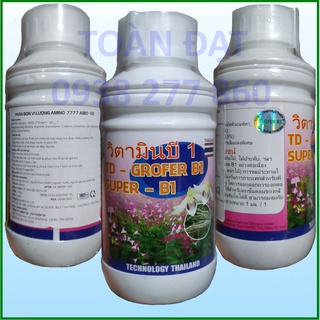 Vitamin B1 thái lan 500ml, Phân bón cung cấp dưỡng chất dùng cho phong lan, hoa hồng, cây kiểng
