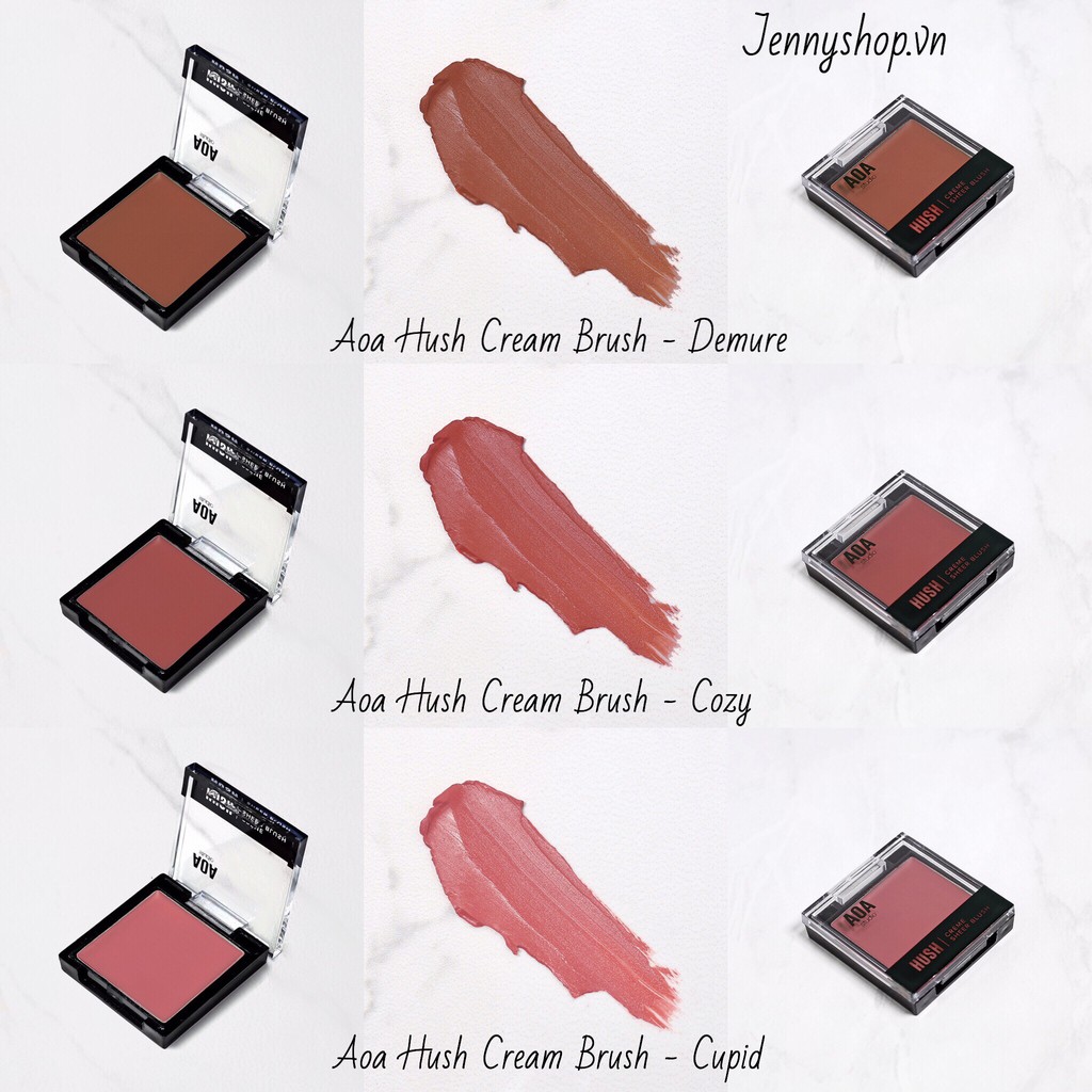 Phấn Má Kem Aoa Studio Hush Cream Blush