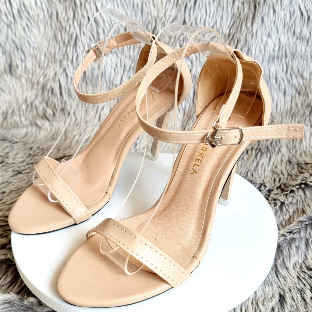 [Mã SKAMLTSM9 giảm 10% đơn 99K] Giày Cao Gót Sandal Nữ Quai Hậu Cao Gót 7 Phân Đơn Giản Mà Đẹp MS 22