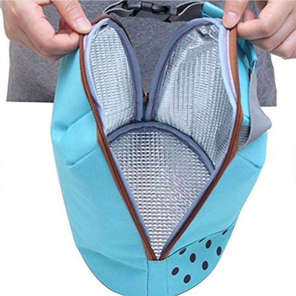 1 Túi Đựng Thức Ăn Trưa Nhỏ Gọn Dễ Thương Bền Bỉ Dùng Khi Đi Du Lịch / Cắm Trại / Làm Việc / Làm Việc