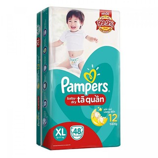 Pass bỉm pampers tã quần xl48