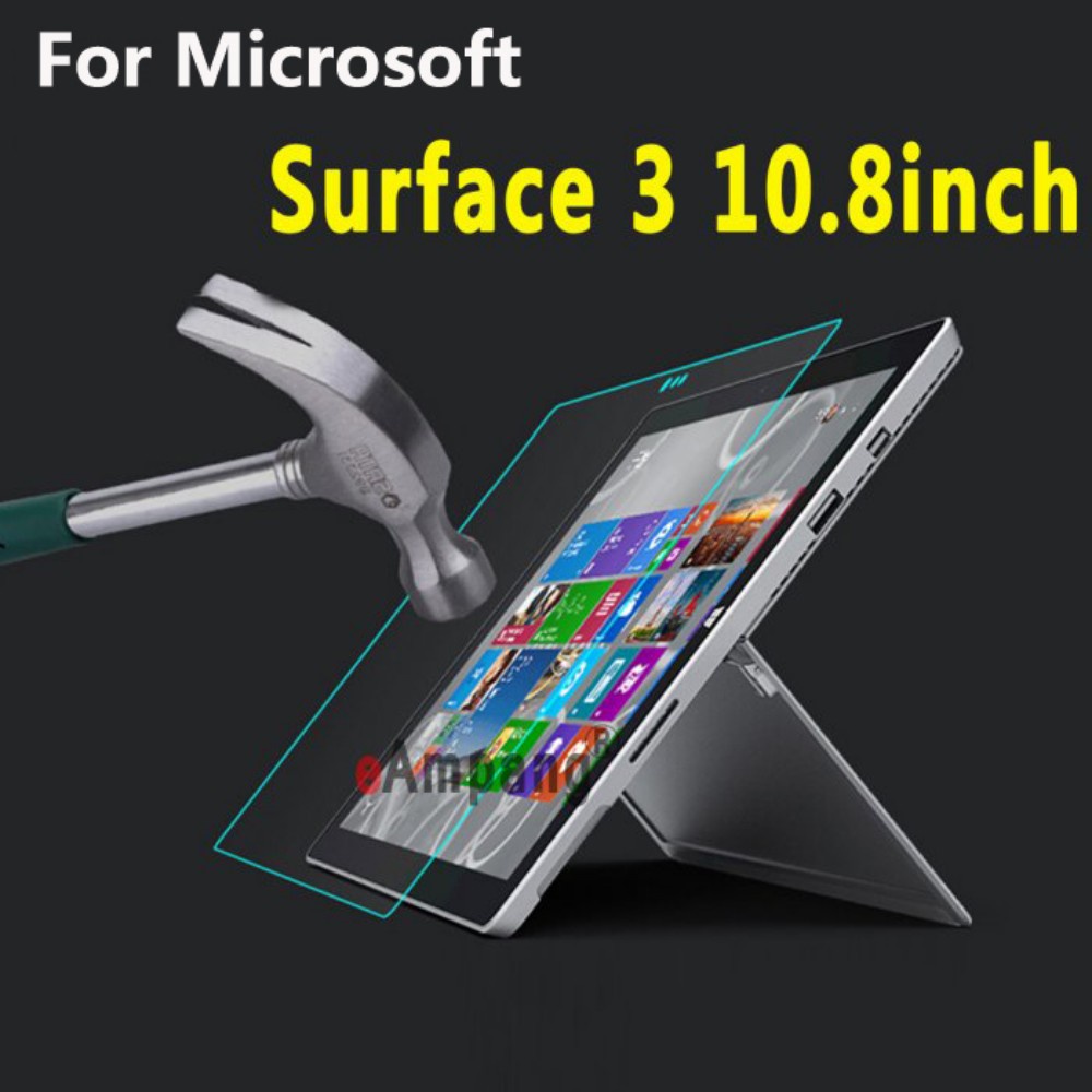 Kính cường lực 9H HD 0.3 bảo vệ màn hình cho Microsoft Surface Pro 7 Pro 6 5 4 3 12.3 inch X