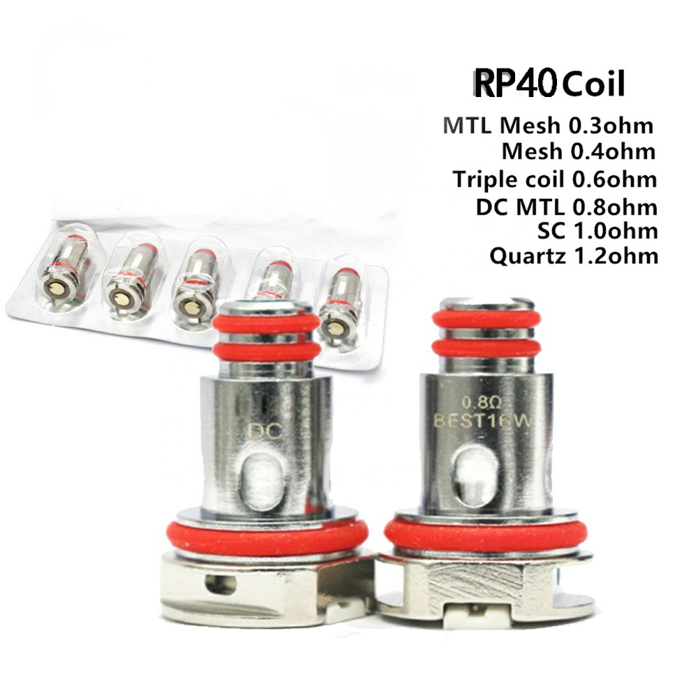 Cuộn Dây Rp40 0.4ohm Cho RPM40 Pro Fetch Mini Kit 5 Cái/Gói