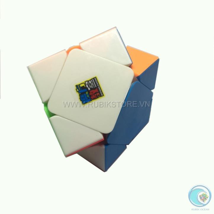 [SALE30% - FREESHIP] Đồ chơi Rubik biến thể 6 mặt Skewb MoFangJiaoShi Skewb Black/Stickerless ĐỒ CHƠI CAO CẤP KHÔNG CHÌ