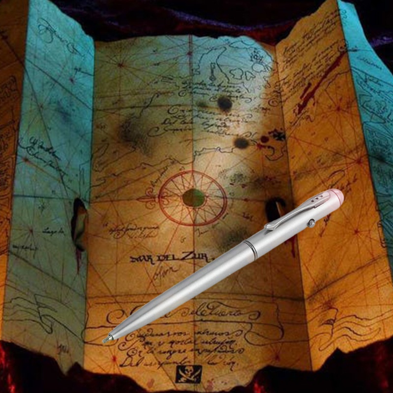 Bút Bi Vô Hình Kèm Đèn LED UV Độc Đáo Trang Trí Tiệc Sinh Nhật