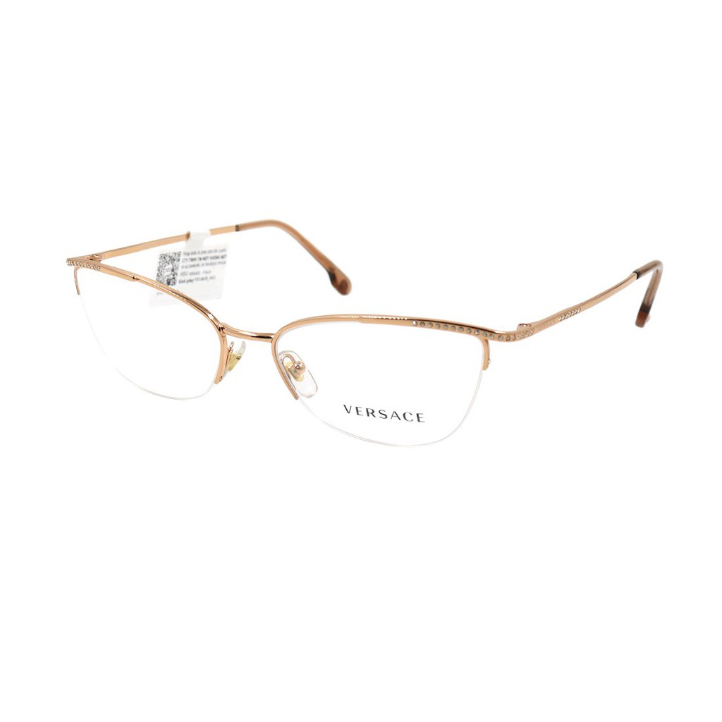 Gọng kính nam nữ Versace VE1261B màu sắc thời trang chính hãng, thiết kế dễ đeo bảo vệ mắt