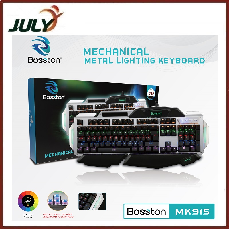 Bàn Phím Cơ Bosston MK915 Full Led