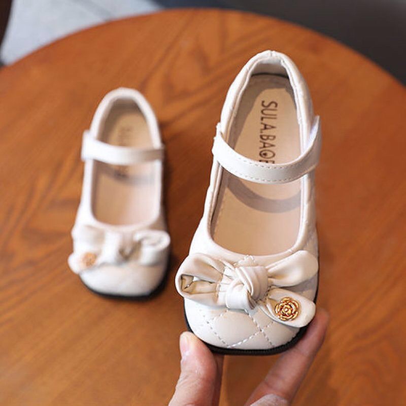 Giày búp bê da mềm kiểu công chúa thời trang mùa thu cho bé gái 2021 21-30