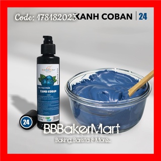 210GR - Màu nước thực phẩm làm bánh UNICORN COLOR - Màu XANH COBAN