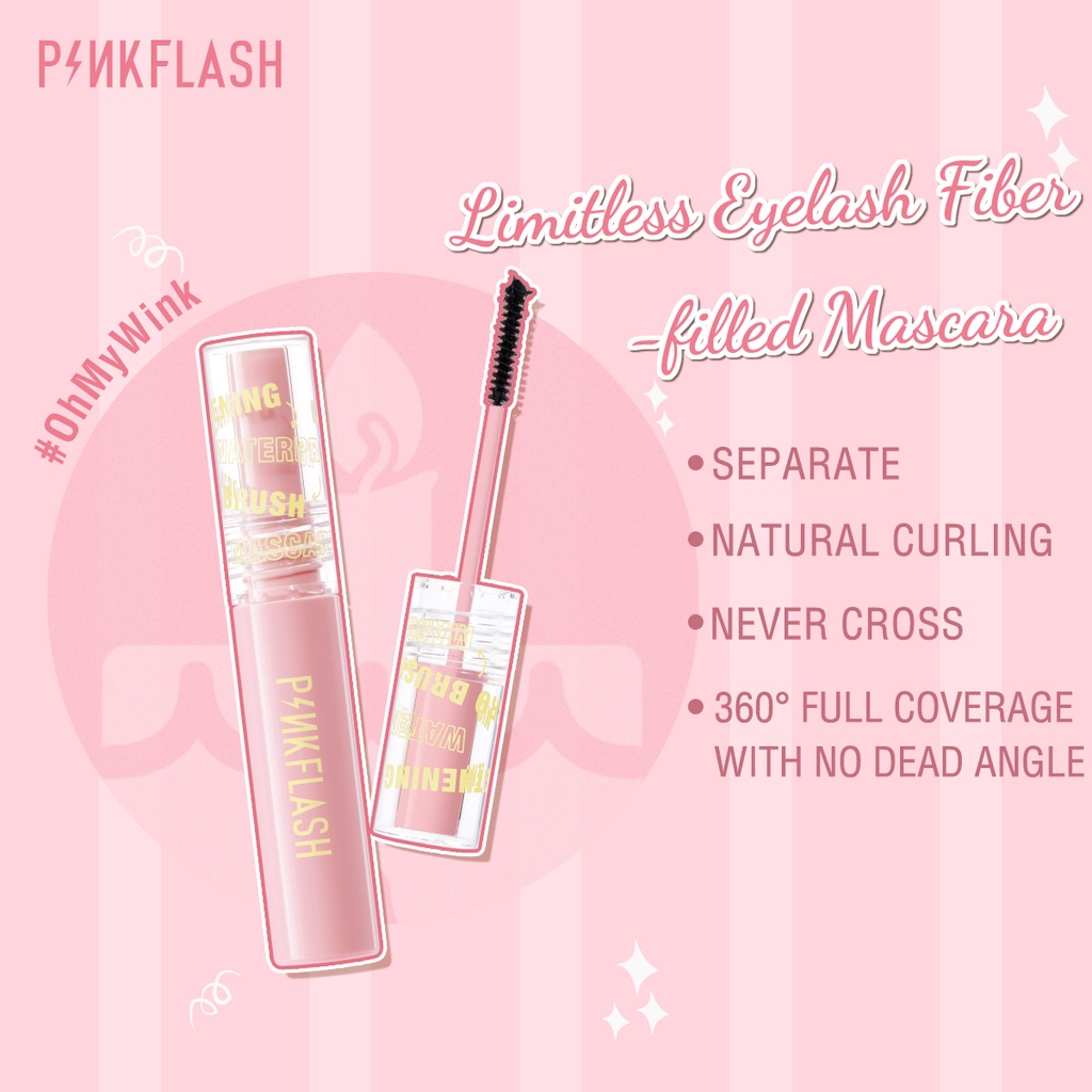 Bộ 6 món mỹ phẩm trang điểm PinkFlash chống nước