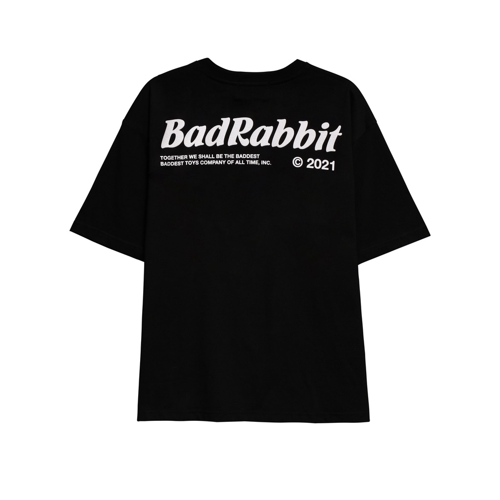 Áo thun Nam Nữ Bad Rabbit PUPPET 100% Cotton - Local Brand Chính Hãng đen