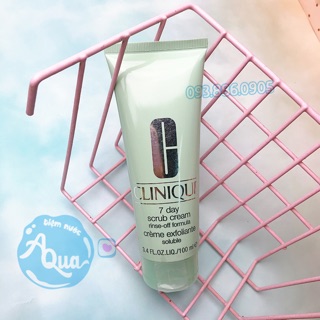 Kem Tẩy Tế Bào Chết Clinique 7 Day Scrub Cream Rinse-Off Formula 50ml 100ml