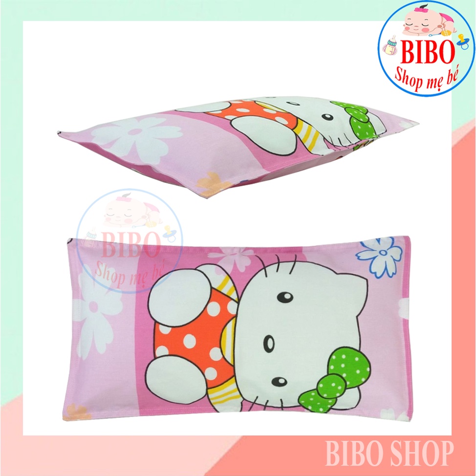 GỐI COTTON VẢI THẮNG LỢI CHO BÉ ĐI HỌC (30x40CM) (30x50CM)