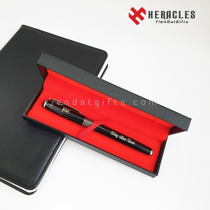 [Tặng Hộp] Bút Ký Cao Cấp Heracles 007v - Miễn Phí Khắc Tên, Chữ, Logo theo yêu cầu - Quà sinh nhật, quà tặng thầy cô,..