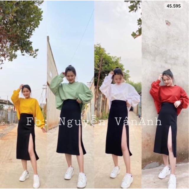 [Mã FAMAYWA giảm 10K đơn 50K] [TY Áo croptop tay dài basic đơn giản- trẻ trung | BigBuy360 - bigbuy360.vn