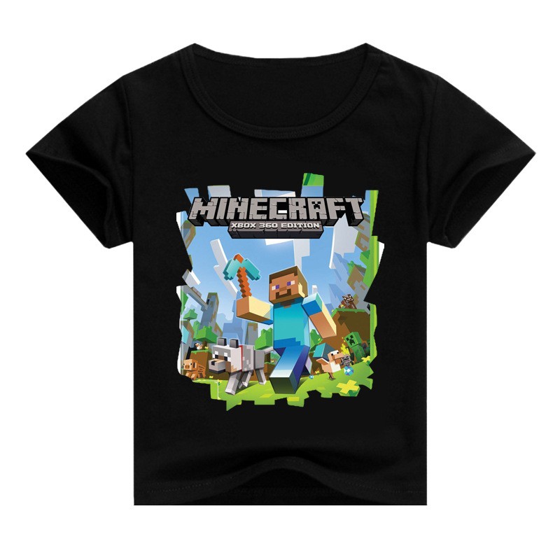 ⚡ Rẻ vô địch ⚡BST Áo thun Mini World - áo Hero team- Minecraft - Roblox đẹp giá rẻ thời trang trẻ em