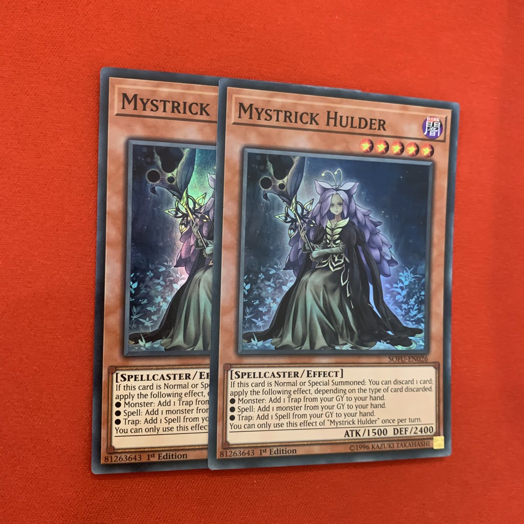 EN]Thẻ Bài Yugioh Chính Hãng] Mystrick Hulder