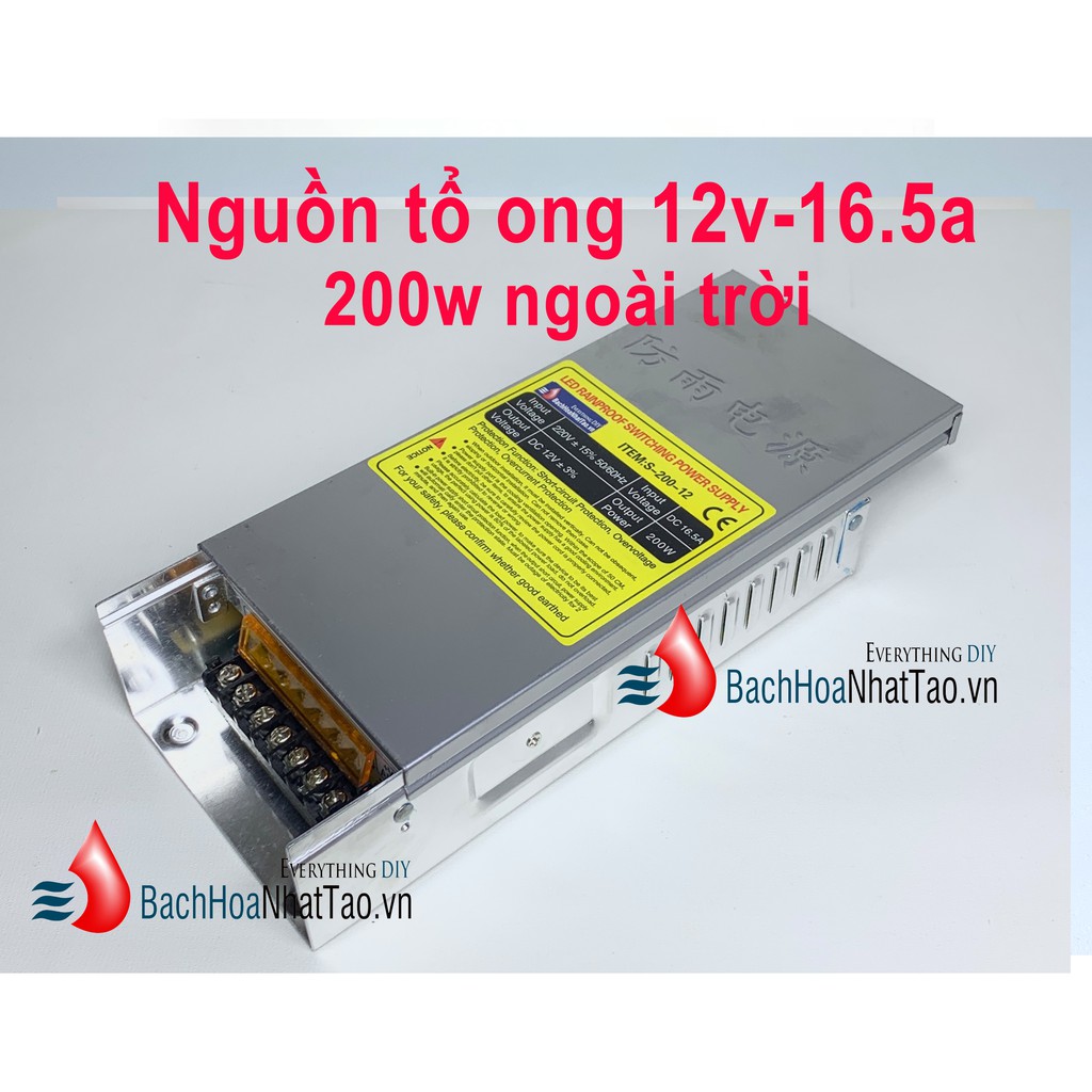 Nguồn tổ ong 12V -20a,30a,33a ngoài trời Cũ