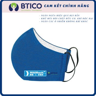 Khẩu trang than hoạt tính MitiMask SG202 chống bụi mịn hơi hữu cơ